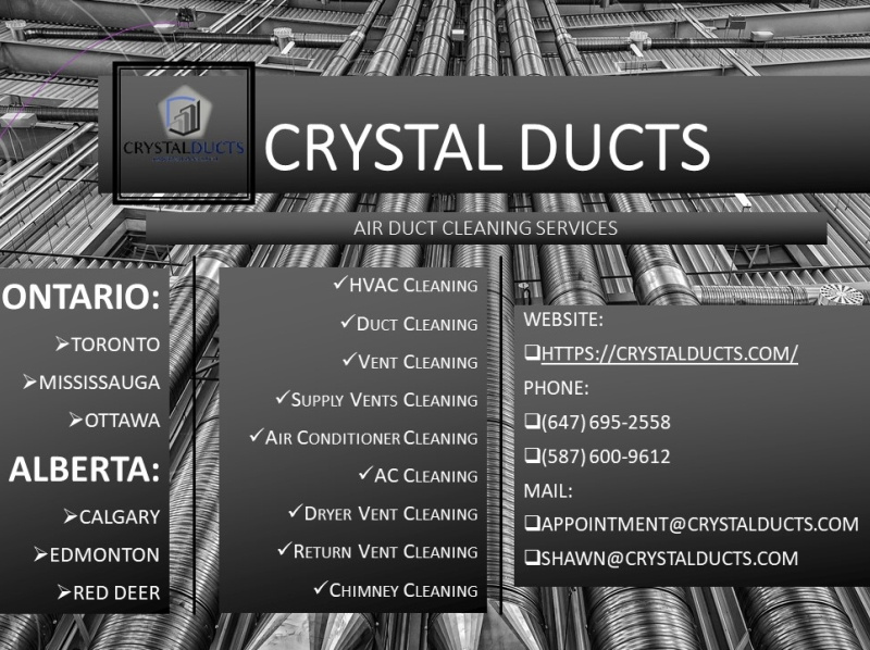 The Top Most Affordable Air Duct Cleaning Services in Ottawa by Crystal Ducts on Dribbble