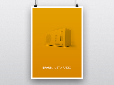 Braun Poster braun personal poster rams yellow