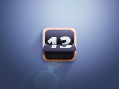 Countdown calendar countdown fun icon texture wood
