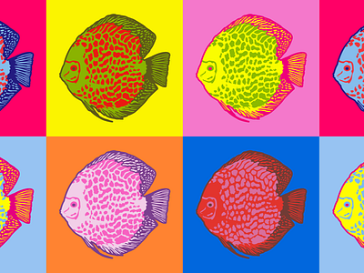For our new blog post blog fish illustration pop art pop art post