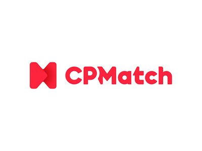 CP Match brand branding logo sketch