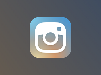 Instagram Icon app glyph icon instagram redesign sketch sketchapp