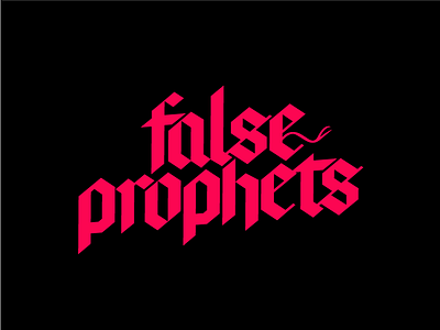 False Prophets design logo streetwear