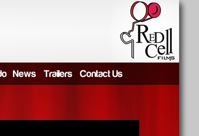 Red Cell Films Logo film gray home page logo red web web site