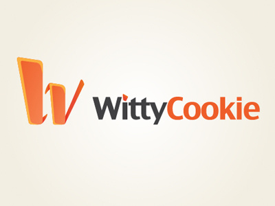 WittyCookie identity logo design