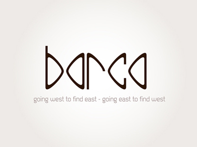 Barca identity logo design