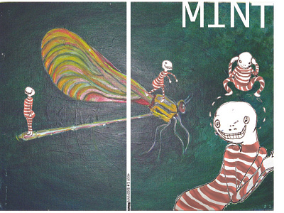 Magazine Cover mint zine