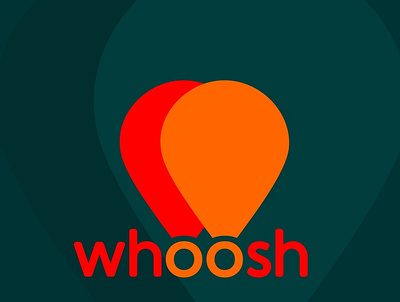 Whoosh Logo branding design graphic design illustration logo