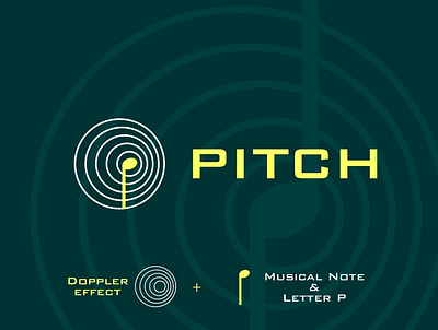 Pitch: A Streaming Music Startup branding dailylogochallenge design graphic design illustration logo