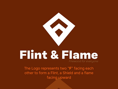 Flint & Flame | Logo Design branding dailylogochallenge graphic design logo typography