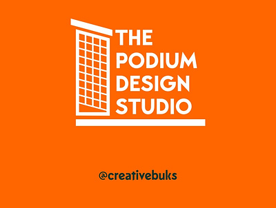 The Podium Design Studio Brand Identity branding dailylogochallenge design graphic design illustration logo