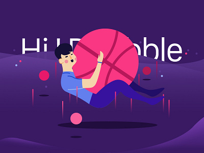 First dribbble shot！