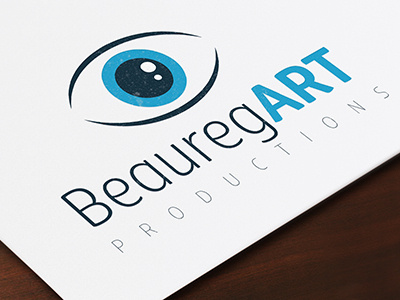 BeauregART Productions identity logo