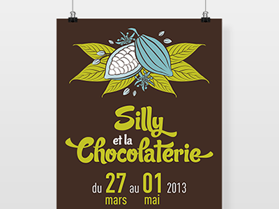 Silly et la Chocolaterie 2013 advertising poster