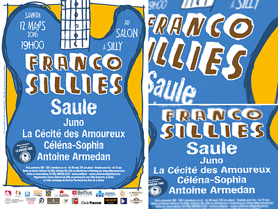 Festival FrancoSillies 2016 advertising flyer poster
