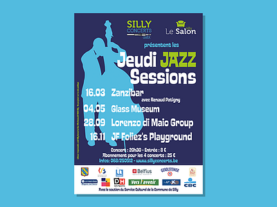 Jeudi JAZZ Sessions 2017 advertising flyer