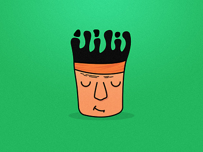Maze Man animation character design flat illustration illustrator logo minimal vector