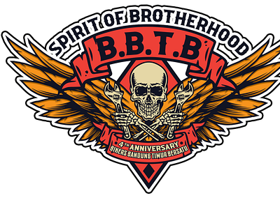 spirit of brotherhood branding graphic design logo