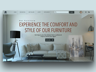 Furniture Website figma furniture website furniture website website desing