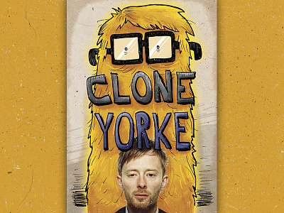 Clone Yorke bd comics cover cover art draw illustration radiohead thom yorke