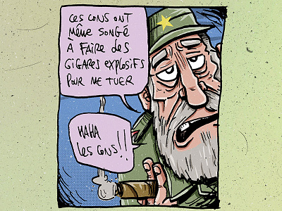 Fidel Castro bd comics draw fidel castro