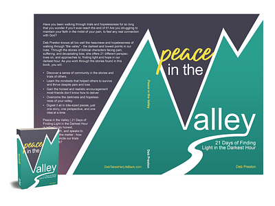Peace in the Valley Book Cover book cover design layout