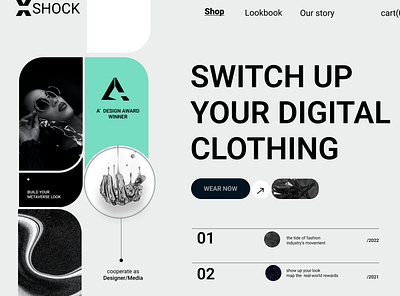 Fashion landing page black and white landing page black and white ui clothing clothing landing page fashion fashion landing page landing page landing pages ui