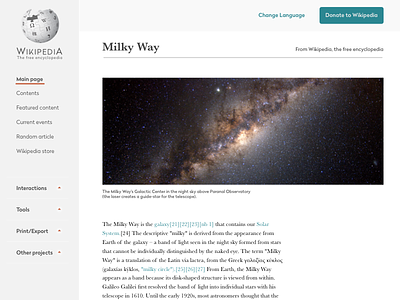 Wikipedia Redesign redesign typography white spaces wikipedia