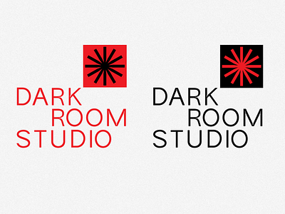 dark room studio logo