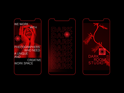 dark room studio concept