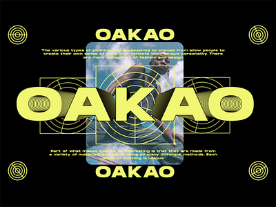 OAKAO branding dailylogochallenge fashion logo oakao oakaologo