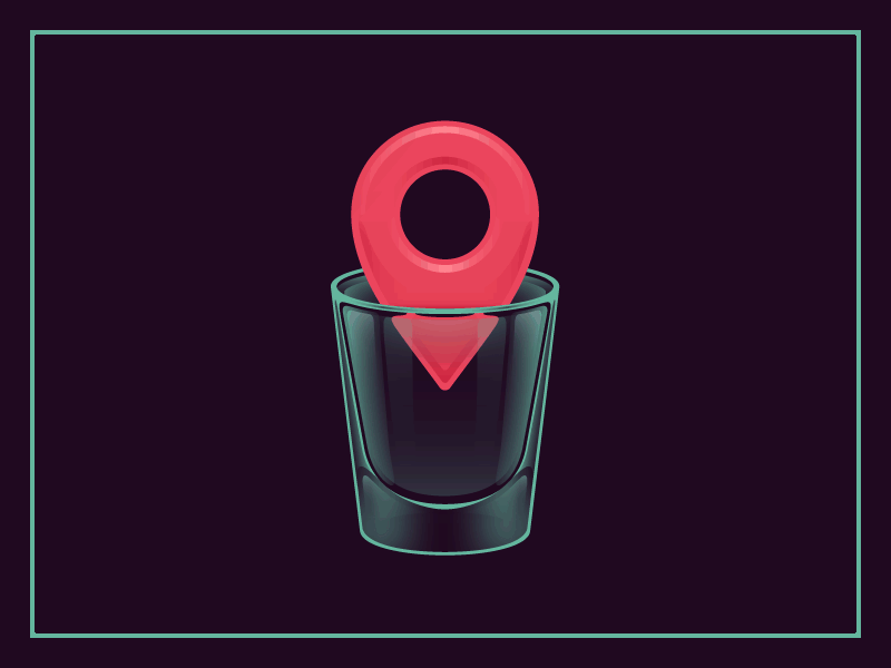 Party Finder. GIF by P. Von Haggen. on Dribbble