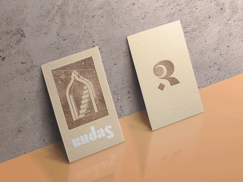 Budas. ancient door id kv mystic oriental serif spa visual identity