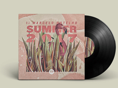 Summer 2017. acid summer cactus cover flamingo setlist spotify trippy tropical