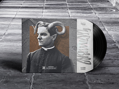 Escombro HC. atheist band devil hardcore priest satan terror vinyl