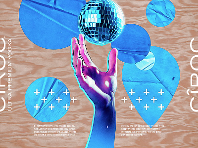 Marina Diniz - CÎROC activation. album cover ballons ciroc cover art holographic house music modern party track vodka