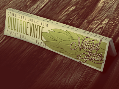 Download Natural Sedas Rolling Papers By P Von Haggen On Dribbble