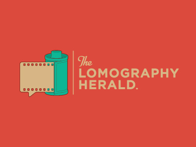 The Lomography Herald. branding herald logo lomography