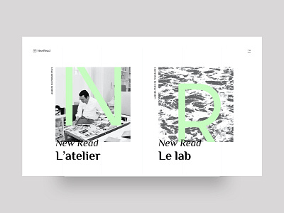 NewRead branding design editorial design identity news product design ui ux webdesign