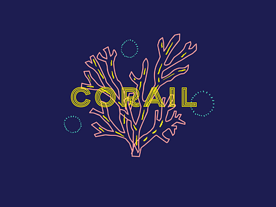 Corail brand identity brand identity branding coral coral reef design illustration logo ocean