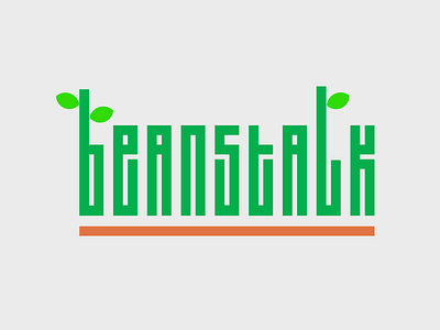 Beanstalk Logo branding identity logo logo design