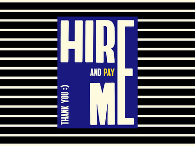 Hire me & pay me