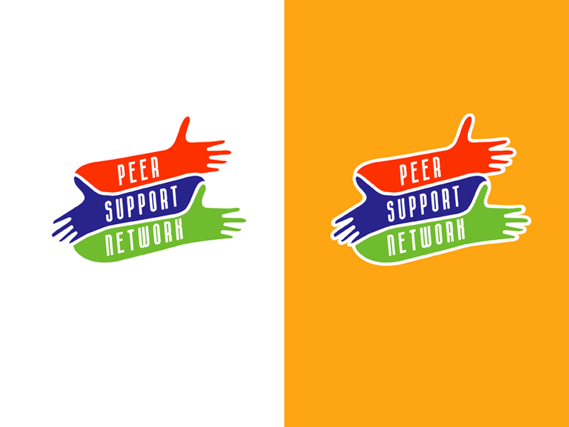 Peer Support Network Logo by Mickey Shu-Ting Chan on Dribbble