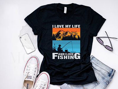 Fishing Tshirt Design  designs, themes, templates and downloadable  graphic elements on Dribbble