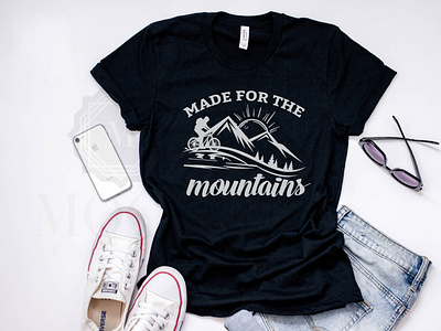Mountain Bike T-shirt Design