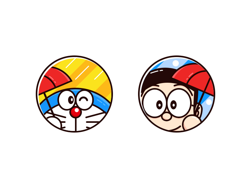 Doraemon by Twinkle on Dribbble