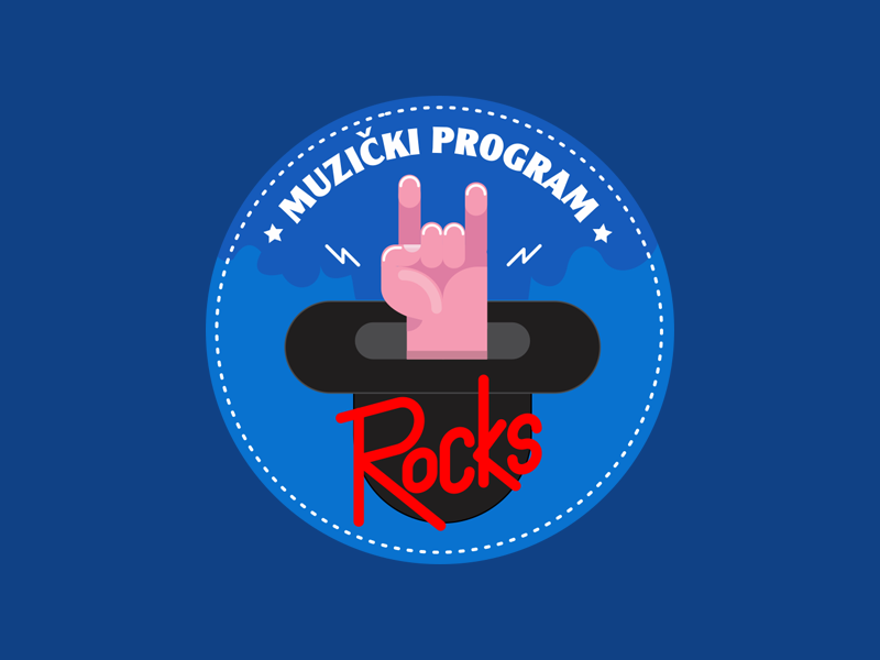 Music Rocks Program Music Program Rocks by Miroslav Kostic on Dribbble
