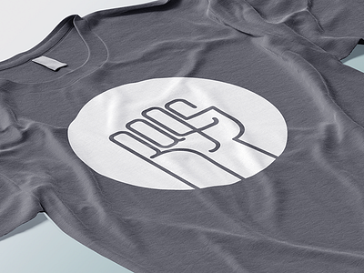 FIST OF RAGS fist logo logotype rags tshirt typography