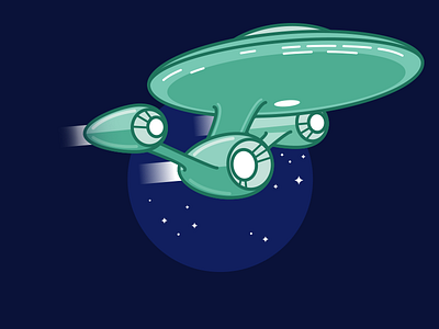 Enterprise enterprise icon illustration movie series ship simple spaceship star track