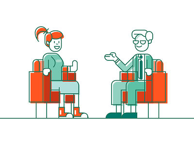 Brand illustration for VivifyScrum app